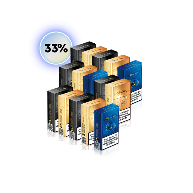 Ofertă 15 pachete Dunhill designed for glo™ la preț de 10 la 33% reducere
