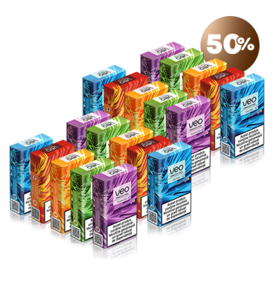 20 pachete veo™ designed for glo™ la preț de 10