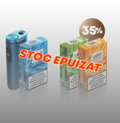 Starter Kit glo™ Hyper Pro & 1 pachet veo™ designed for glo™ + 2 pachete CADOU