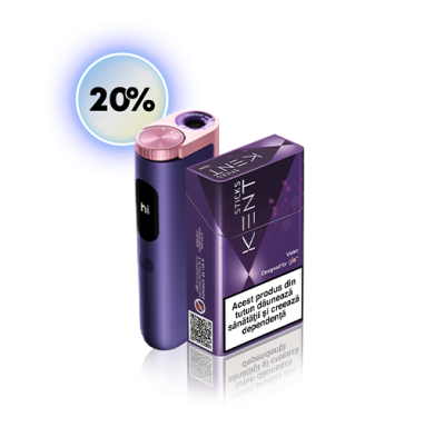 Starter Kit glo™ Hyper Pro & 1 pachet KENT designed for glo™ 20% reducere