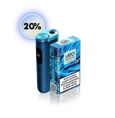 Starter Kit glo™ Hyper Pro & 1 pachet veo™ designed for glo™ 20% reducere