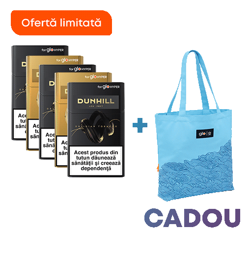 Ofertă 5 pachete Dunhill for glo™ Hyper + 1 accesoriu glo™ | SUNS CADOU