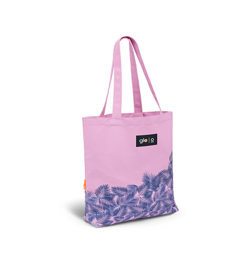 SUNS Purple canvas bag