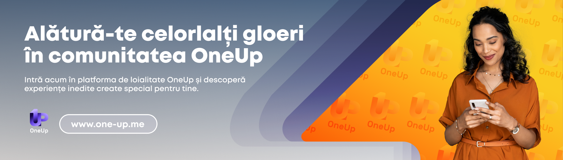 one up banner